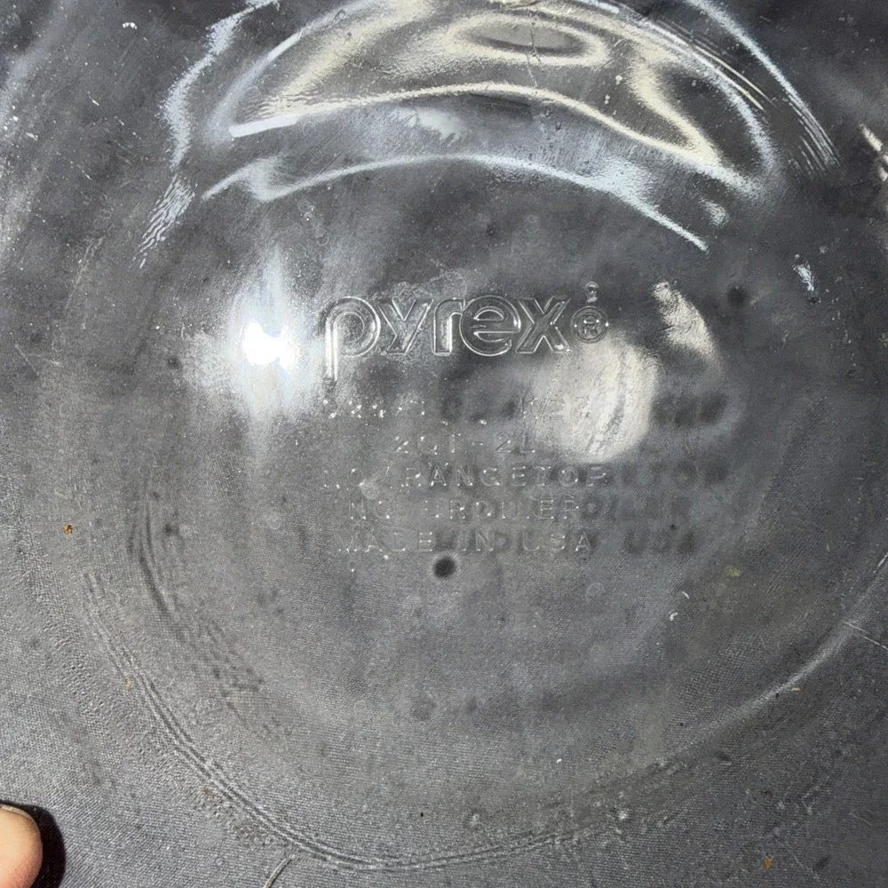 Pyrex qt ribbed